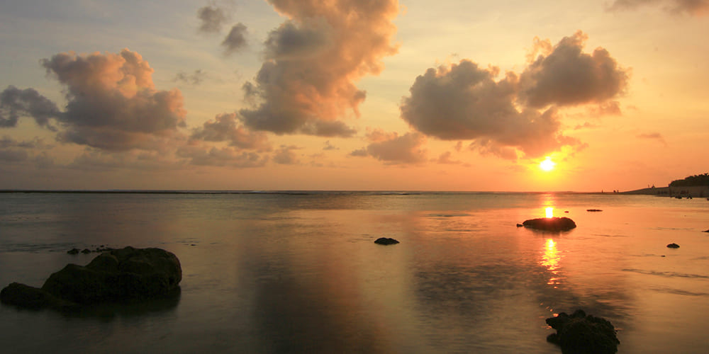 Senja di Pantai Cibuaya