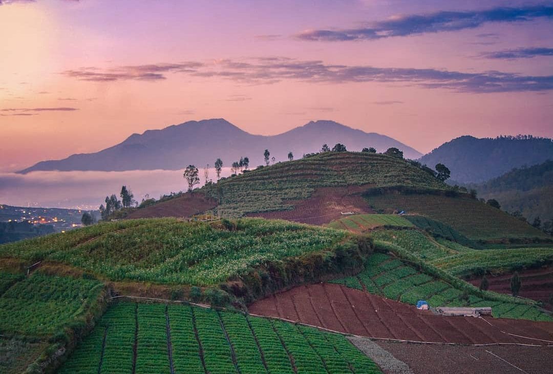 Pemandangan di Brakseng, Batu (Sumber: Instagram/@ajuprasetyo)