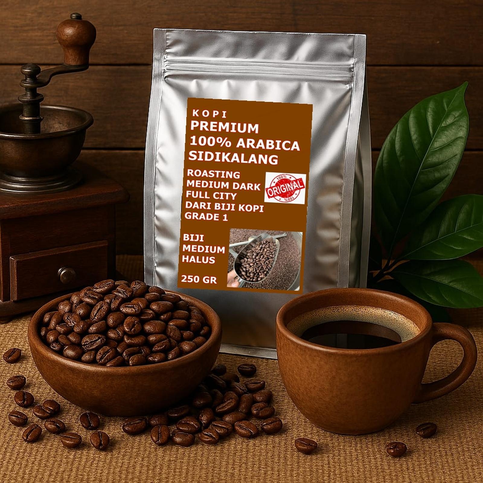 Kopi Sidikalang Khas Medan (Sumber: Tokopedia/AGEN DUNIA MEDAN)