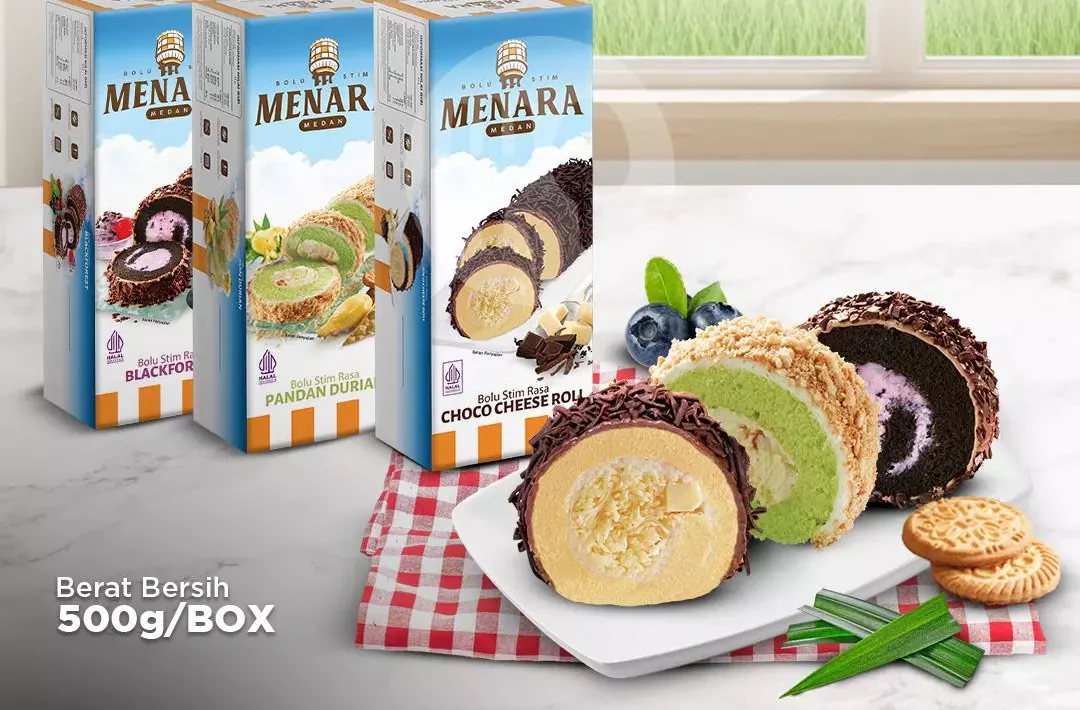 Bolu Stim Menara (Sumber: GoFood/Bolu Stim Menara)