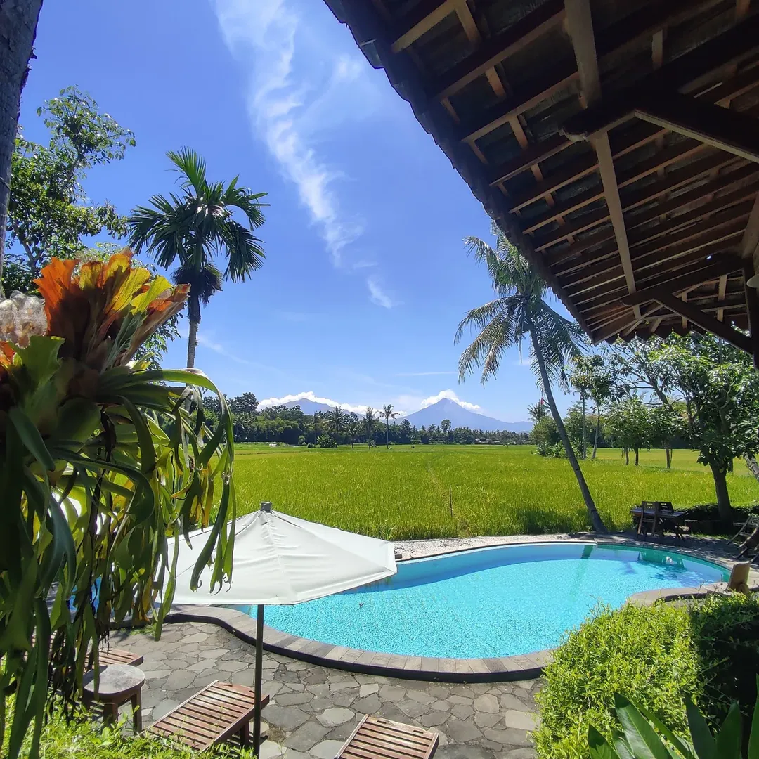Kolam Renang di Hotel Gopalan Borobudur (Sumber: Instagram/@hotelgopalan)