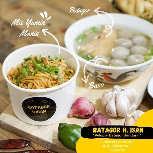 Batagor & Mie Baso H. Isan, Rajiman - GoFood