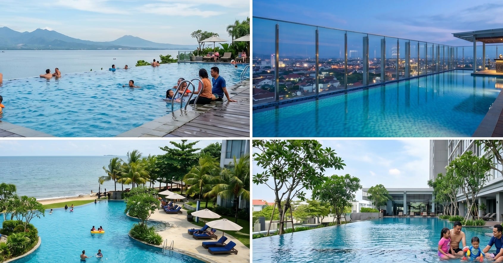 4 Kolam Renang Hotel untuk Umum di Lampung