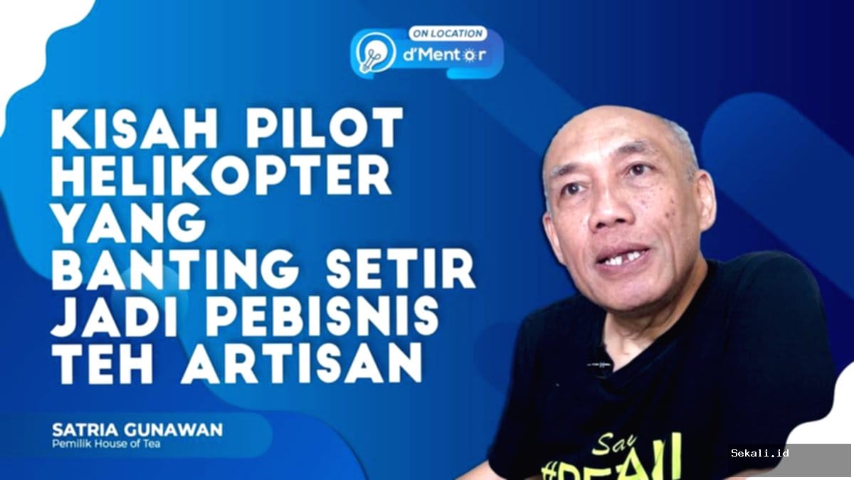 Kisah Mantan Pilot Helikopter Jadi Pebisnis Teh