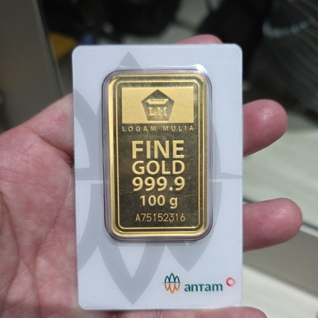 Jual ANTAM 100G CERTY EYE NEW RESMI NEW 2025 | Shopee Indonesia