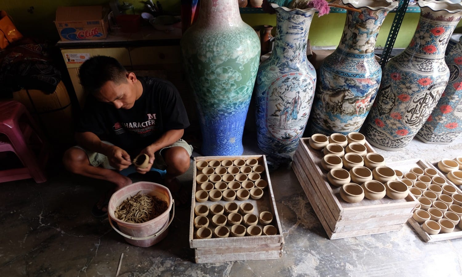 Kampung Dinoyo, Sentra Keramik Di Kota Malang