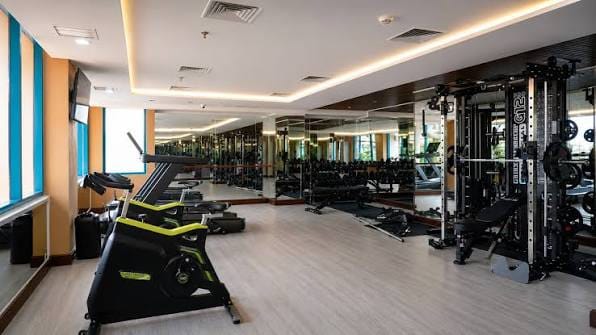 Fasilitas fitness center Sheraton Bandung Hotel & Towers