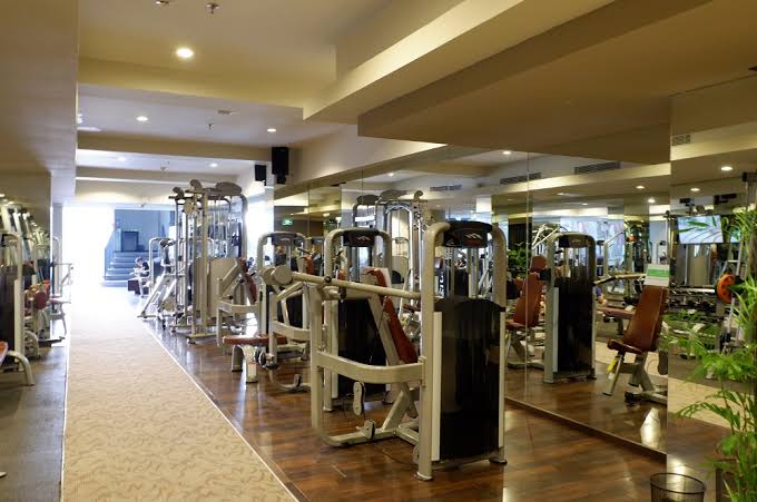 Peralatan olahraga di Holiday Inn Bandung Pasteur