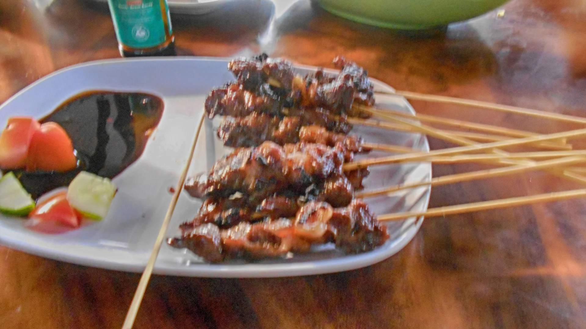 Sate maranggi di rest area KM 88A Tol Cipularang